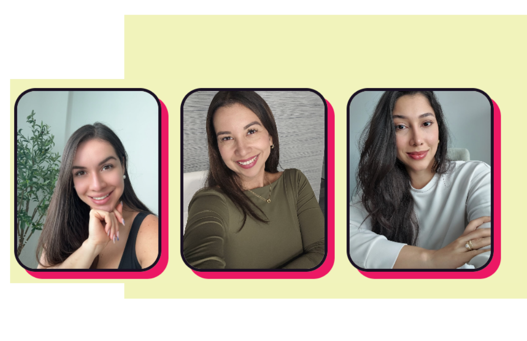 Yessenia, Andrea y Yulimar Fernanda, creadoras del método Story Hack
